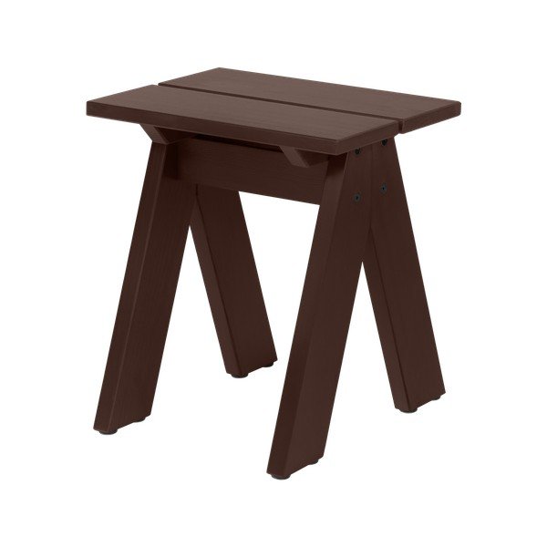 Scaun de grădină maro închis din lemn masiv Navo – noo.ma