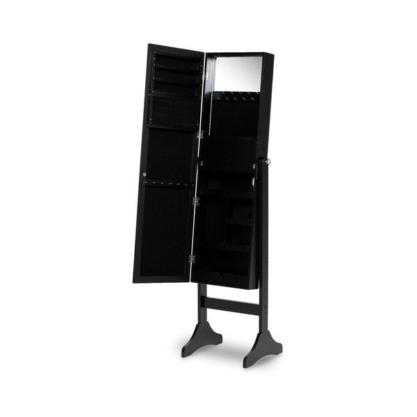 Dulap pentru bijuterii cu oglindă Bonami Essentials Bien, negru-image-1