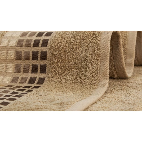 Prosop maro din bumbac 50x100 cm Darwin – My House-image-3