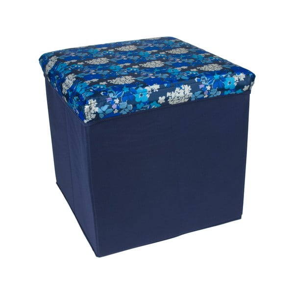 Cutie pentru stocare montabilă Blue Flowers