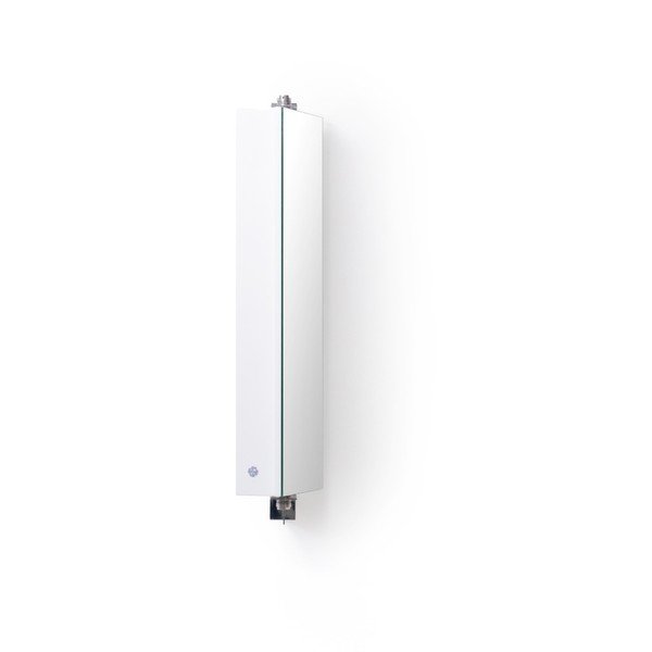 Dulap pentru baie cu oglindă Domain, 71 cm, alb-image-2