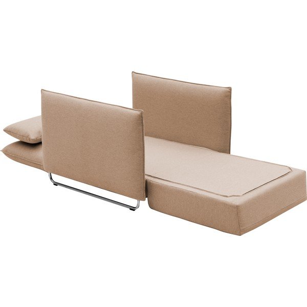 Fotoliu extensibil Softline Cord, bej-image-3