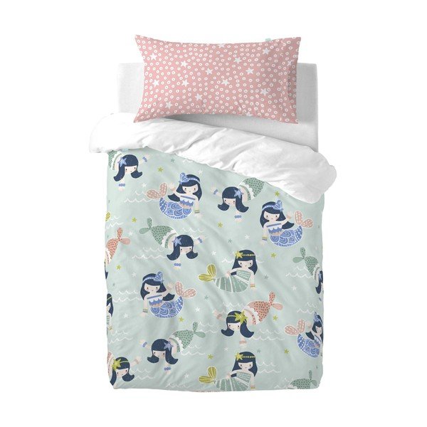Față de pernă din bumbac pentru copii Moshi Moshi Seamaid, 50 x 75 cm-image-2