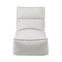 Șezlong de grădină Blomus Cloud, gri deschis