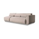 Șezlong modular bej (cu colț pe partea dreaptă) Flex Felix – Miuform
