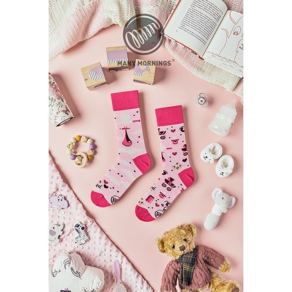 Șosete Many Mornings It's a Girl, mărime. 43–46-image-1