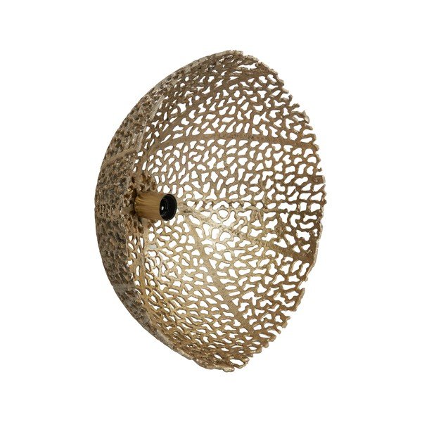Aplică de perete aurie ø 45 cm Sinula – Light & Living