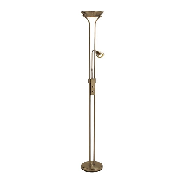 Lampadar în culoarea bronz cu abajur din metal (înălțime 180 cm) Detroit – Markslöjd