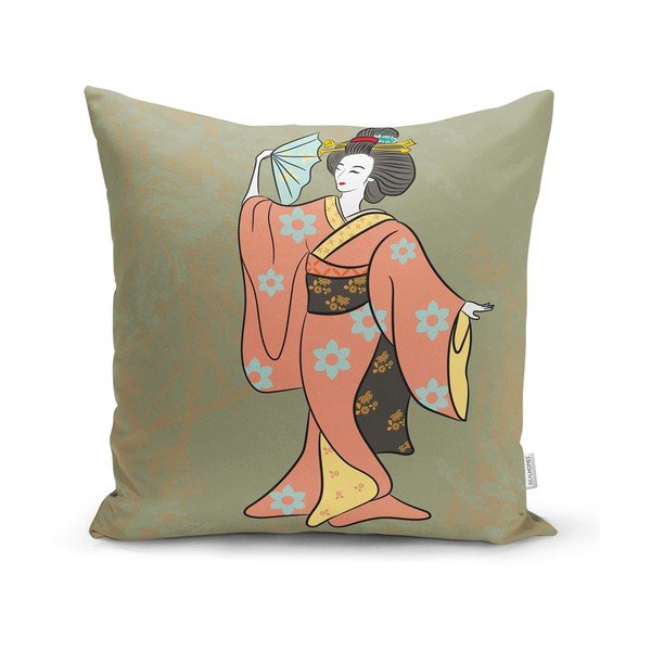Set 3 fețe de pernă decorative Minimalist Cushion Covers Ethnic Eastern, 45 x 45 cm-image-2