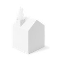 Cutie pentru șervețele din plastic Casa – Umbra