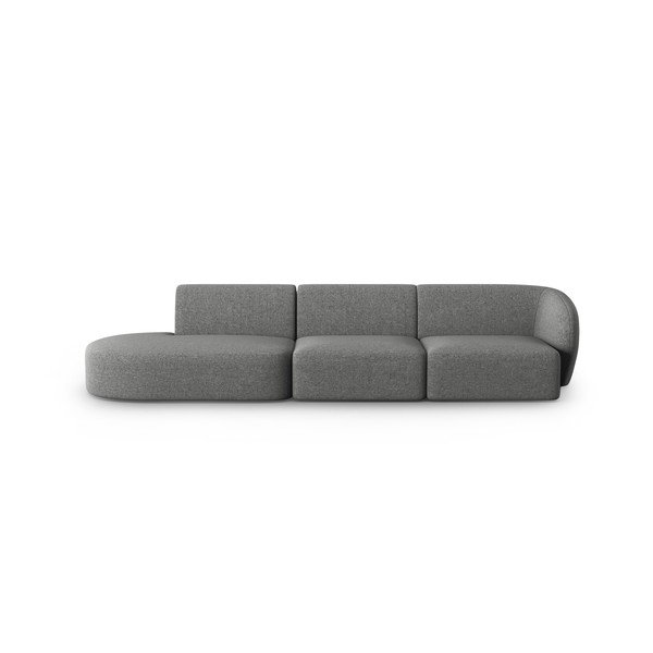 Canapea gri închis 302 cm Shane – Micadoni Home