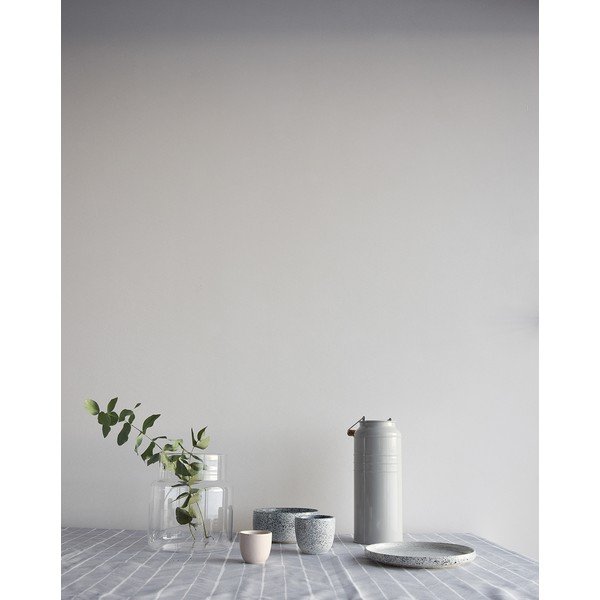 Cană din gresie ÅOOMI Mess, 200 ml, alb - negru-image-2