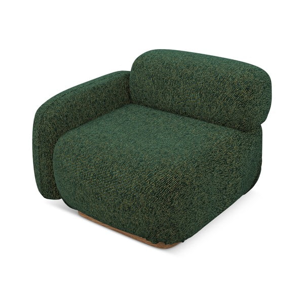 Modul pentru canapea modulară verde închis (cu colț pe partea stângă) Ailani – Makamii-image-3