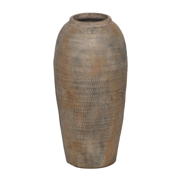 Vază maro din ceramică înaltă (înălțime 49 cm) Antigo – Ixia