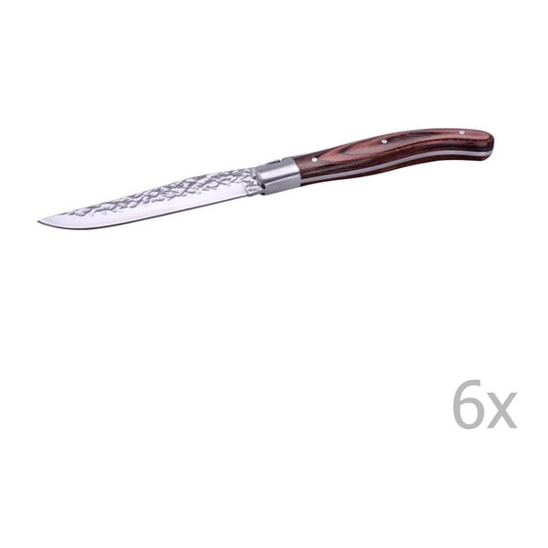 Set 6 cuțite Laguiole Evariste