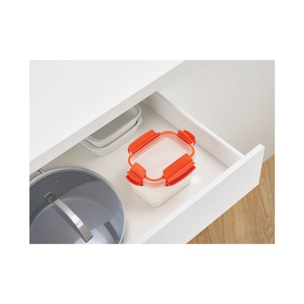 Set 3 recipiente pentru alimente Joseph Joseph Nest Lock, portocaliu-image-3