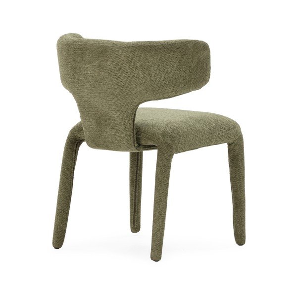 Scaun de living verde tapițat Maca – MOME-image-3