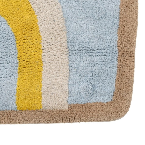 Covor pentru copii albastru deschis din bumbac 74x100 cm House – Ixia-image-4