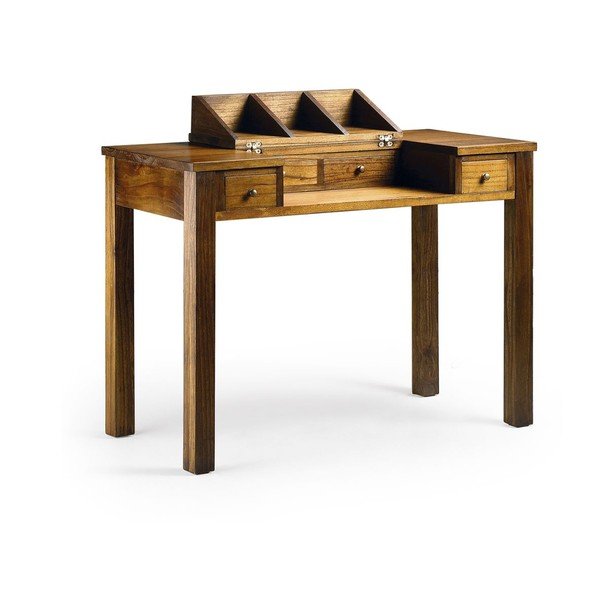 Birou din lemn mindi Moycor Star Secretary, 110 x 55 cm-image-1