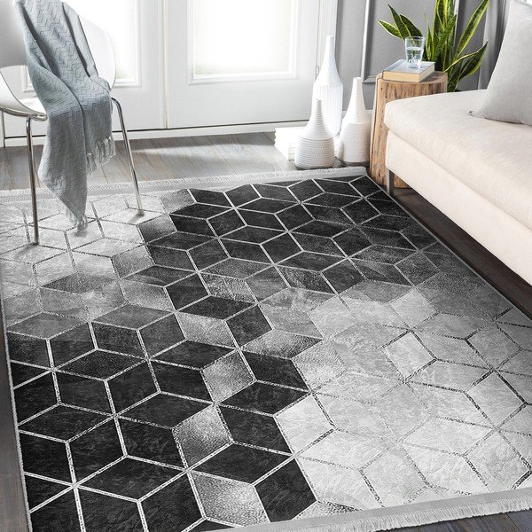Covor gri 80x150 cm – Mila Home-image-3