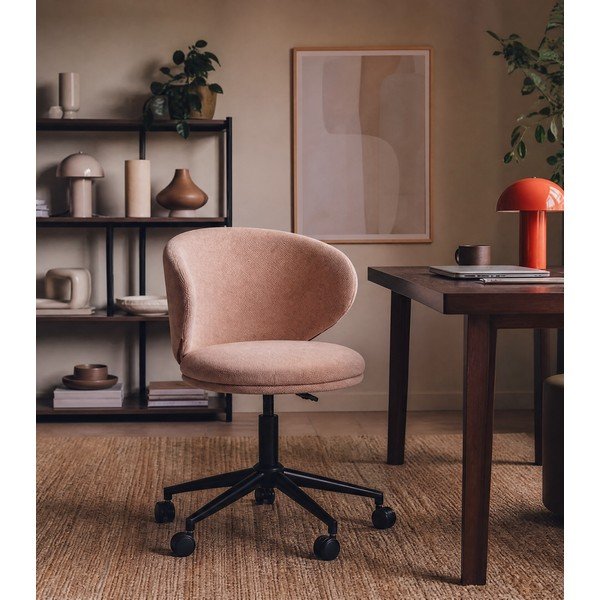 Scaun de birou roz deschis Rush – Marckeric-image-3