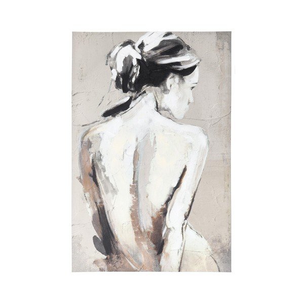 Tablou pe pânză imprimat/cu elemente pictate manual 80x120 cm Talent – Bizzotto