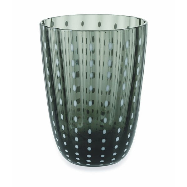 Set 6 pahare VDE Tivoli 1996 Kalahari, gri - albastru - verde-image-2