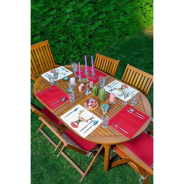 Suporturi de farfurii 6 buc din țesătură 35x45 cm Six Ame Servis - Mila Home-image-1