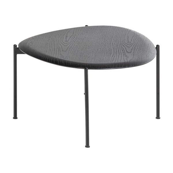 Măsuță de cafea neagră 67x92 cm Kota – WOOOD-image-2