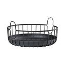 Coș de depozitare din sârmă din metal ø 38x18 cm Inu – Zone