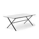 Masă de dining albă extensibilă cu blat alb 90x165 cm Meza – Hammel Furniture