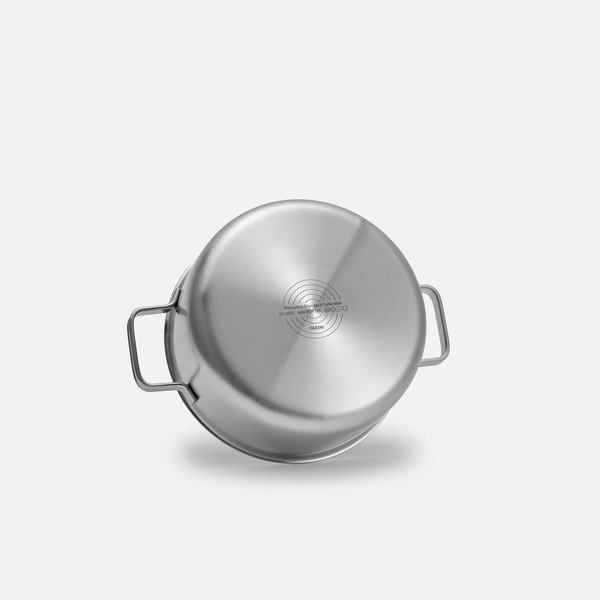 Cratiță cu capac din oțel inoxidabil 4 l Lucca 4.0 – FABINI-image-1