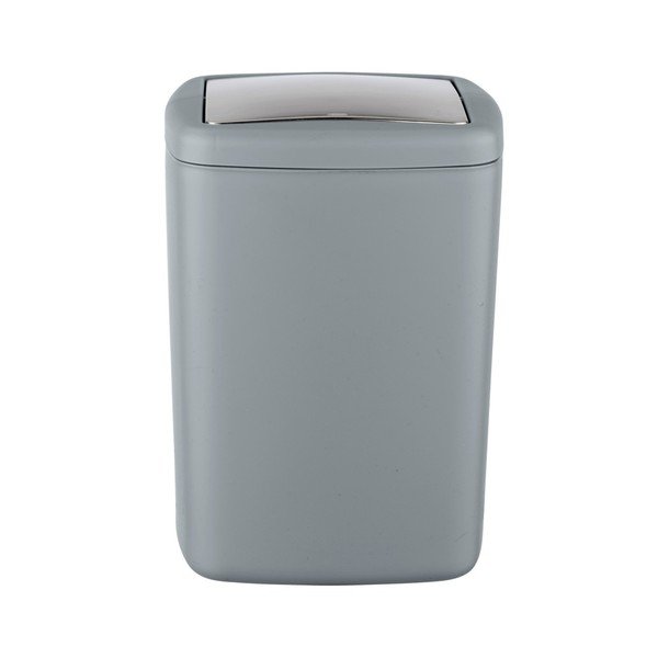 Coș de gunoi Wenko Barcelona L, înălțime 28,5 cm, gri-image-1