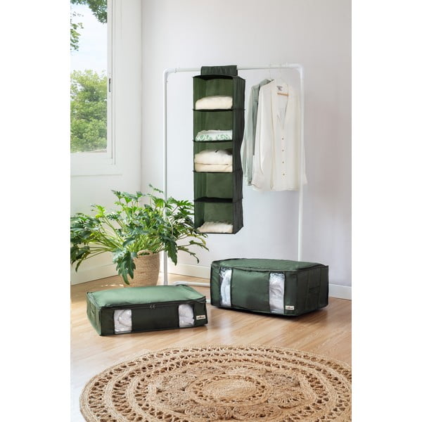 Cutie de depozitare pentru haine din material textil cu vacuum 65x45x27 cm Ecologik – Compactor-image-3