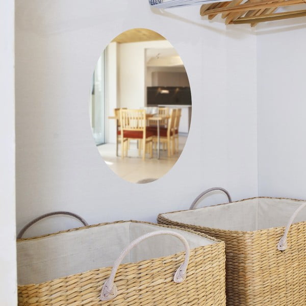 Autocolant oglindă Ambiance Oval, 42 x 27 cm-image-1