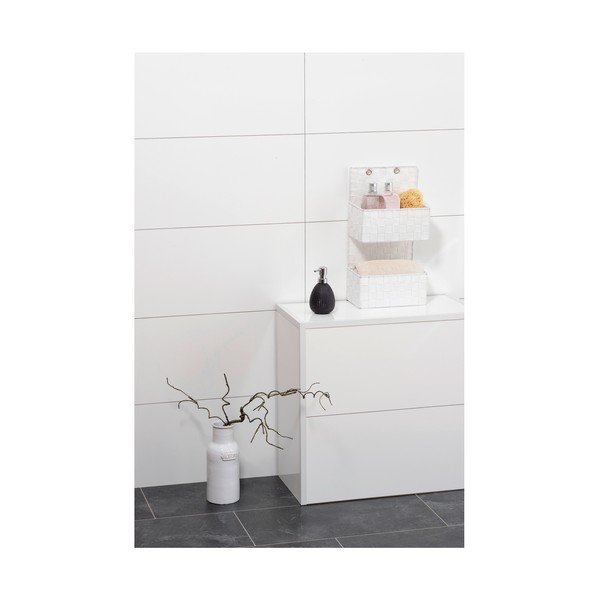 Organizator dublu pentru baie Wenko Adria, alb-image-2