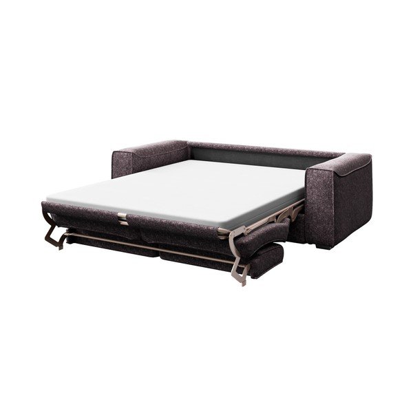 Canapea cu 3 locuri MESONICA Munro, negru - gri-image-3