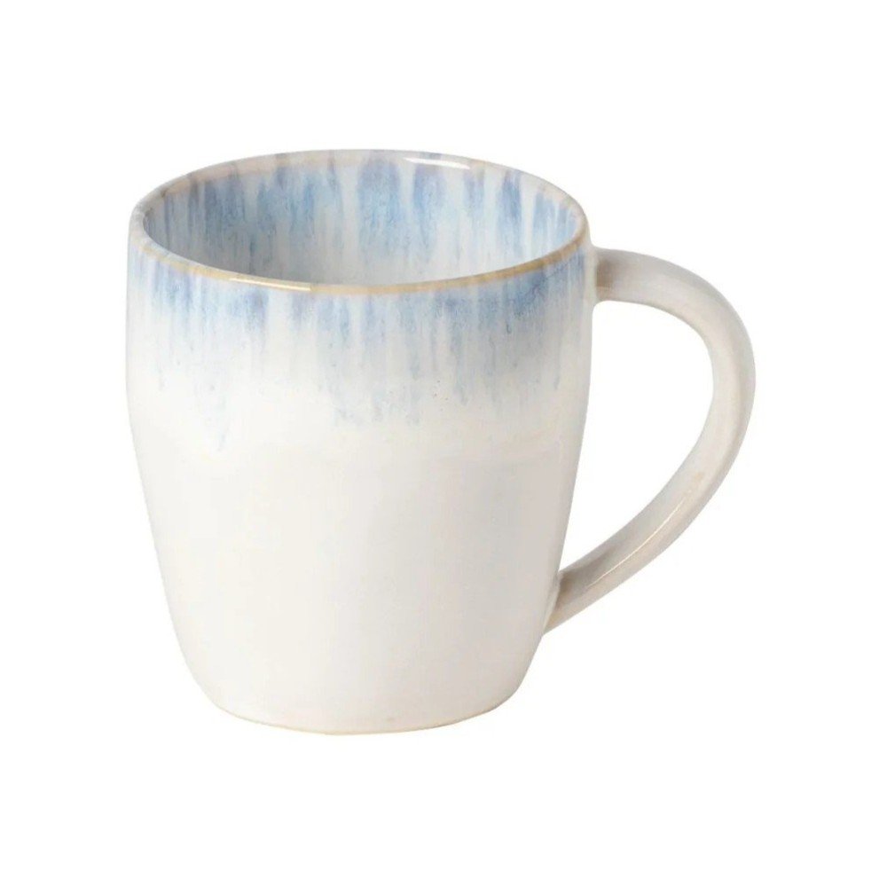 Cană albastru-deschis din gresie 440 ml Brisa – Costa Nova