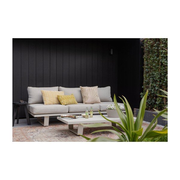 Canapea de grădină grej tapițată Bear – WOOOD-image-1