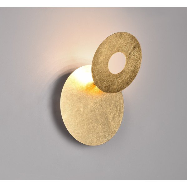 Aplică de perete aurie LED Leano – Trio-image-3