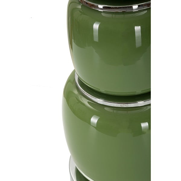 Veioză verde/gri cu abajur textil (înălțime 57 cm) Eva – Mauro Ferretti-image-4