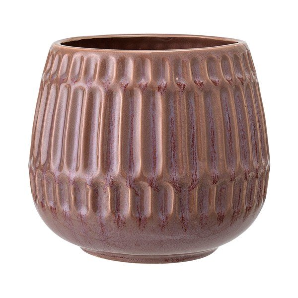 Ghiveci din gresie ceramică Bloomingville Artistic, maro
