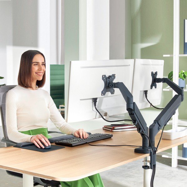 Suport pentru două monitoare Ergo – Leitz-image-1