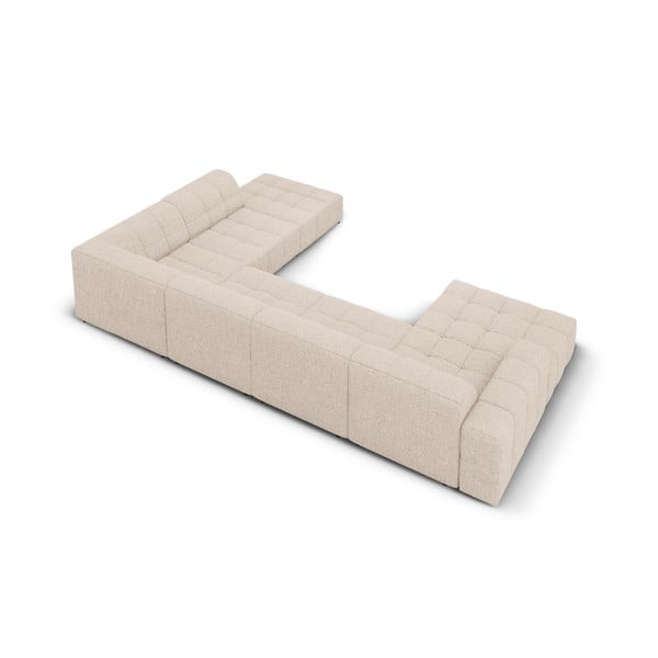 Colțar bej (colț pe dreapta/în formă de "U") Chicago – Cosmopolitan Design-image-4