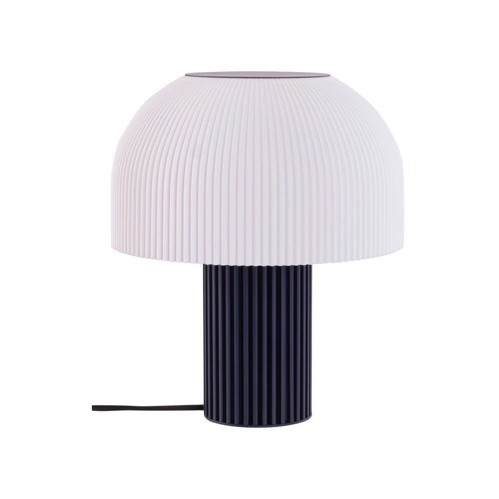 Veioză albă/albastră din plastic (înălțime 29 cm) Maya – Jotex