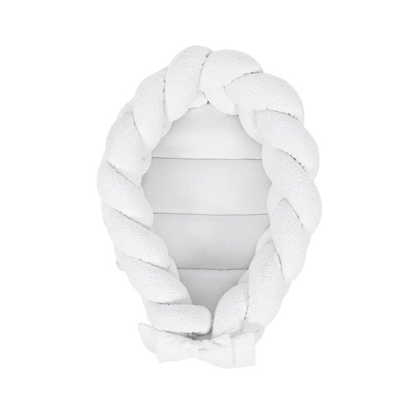 Cuib pentru bebeluș alb 47x70 cm – Meowbaby