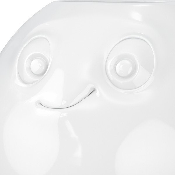 Vază din porțelan, 58products Amused, alb-image-3