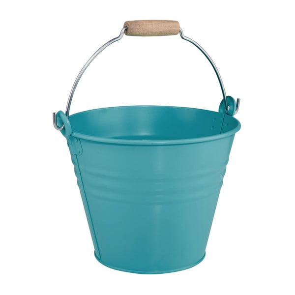 Ghiveci Butlers Zinc Bucket, 8 l, albastru