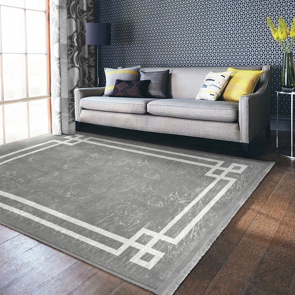Covor gri 160x230 cm – Mila Home-image-4