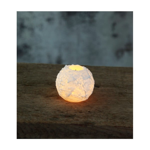 Lumânare cu LED Star Trading Snowta, înălțime 9 cm